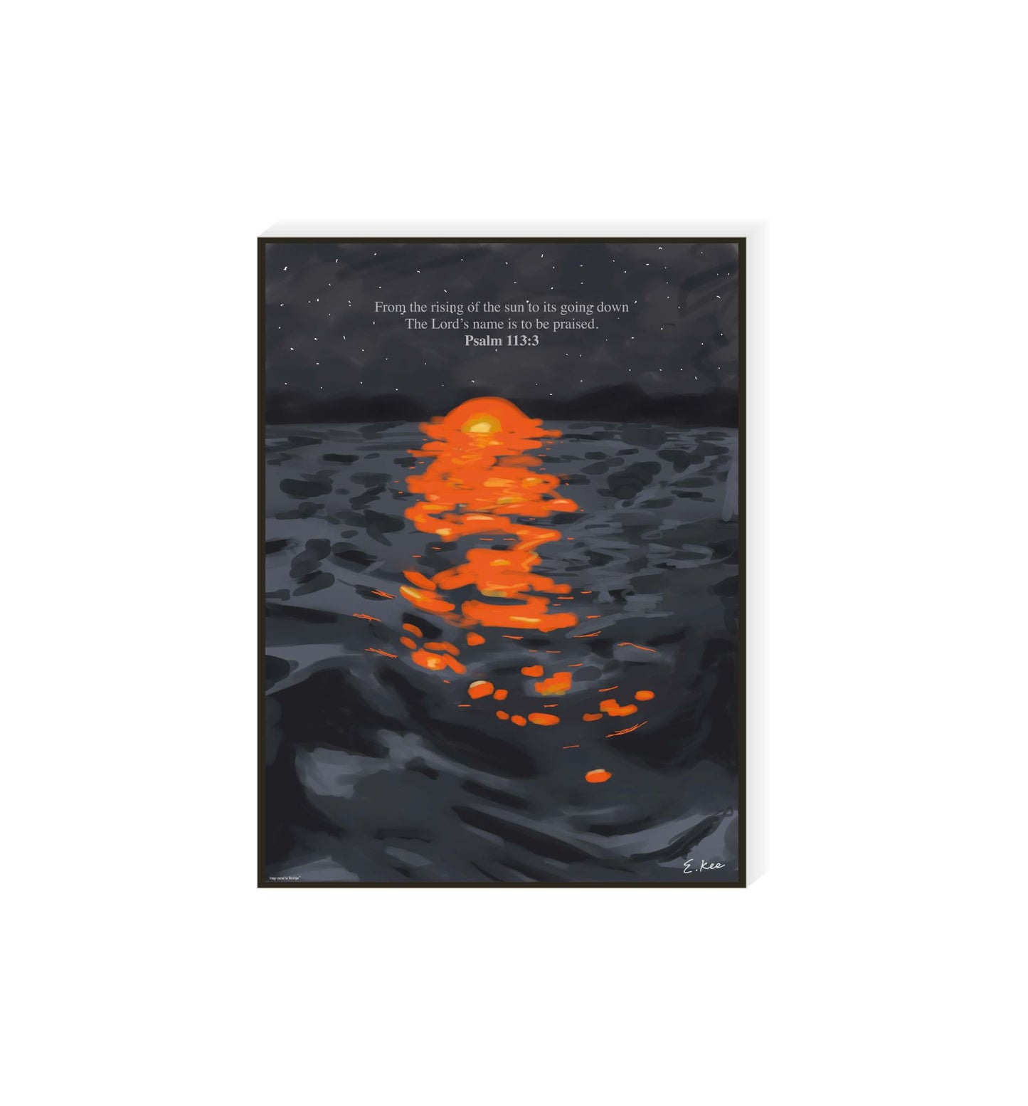 PSALM 113:3 WALL ARTS