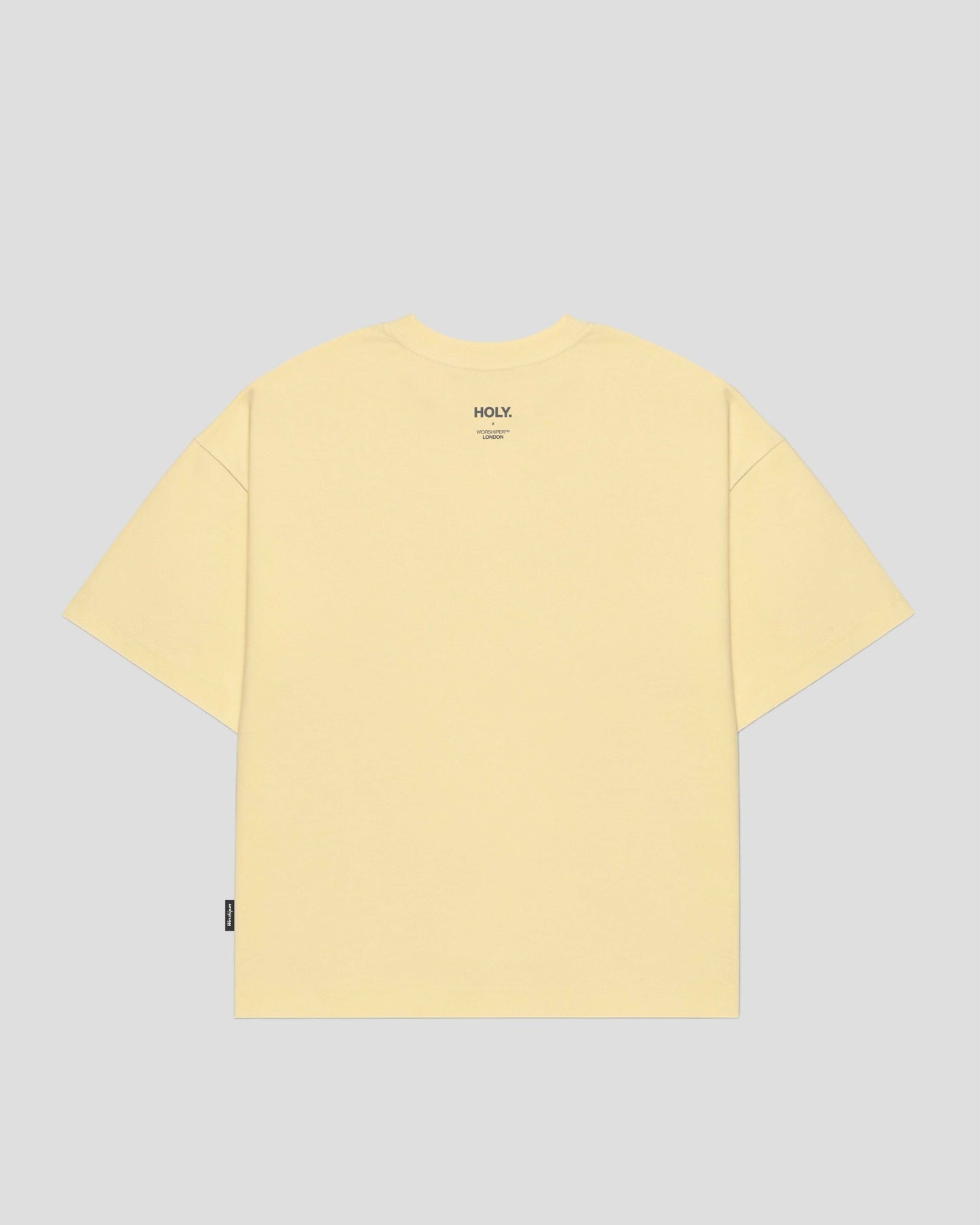 HOLY. TEE x WORSHIPER (CREAM YELLOW)
