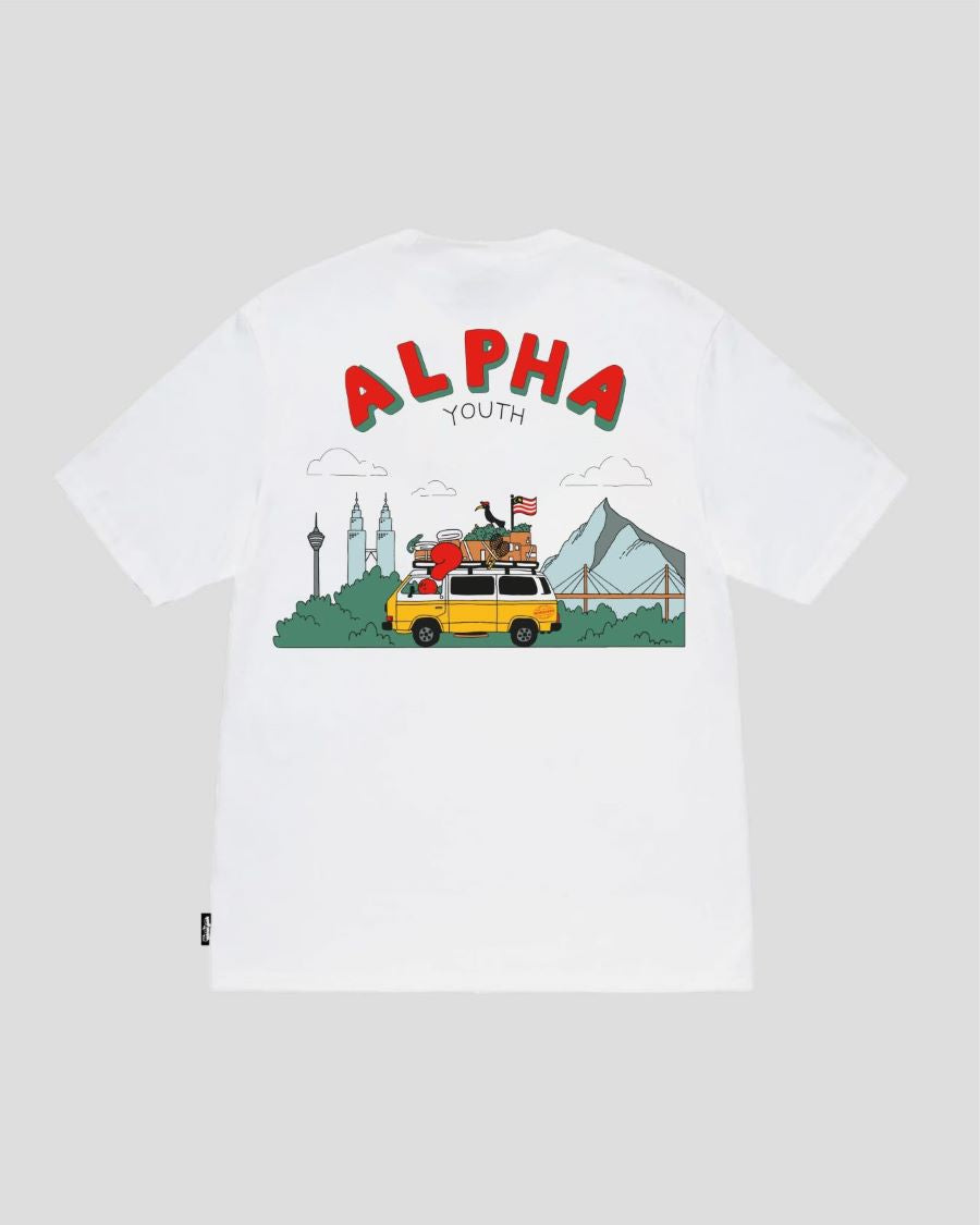 ALPHA IN TOWN TEE