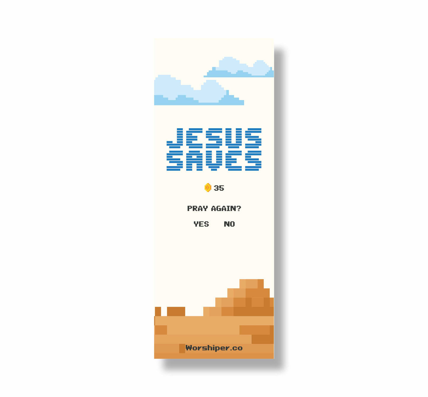 JESUS SAVES BOOKMARK