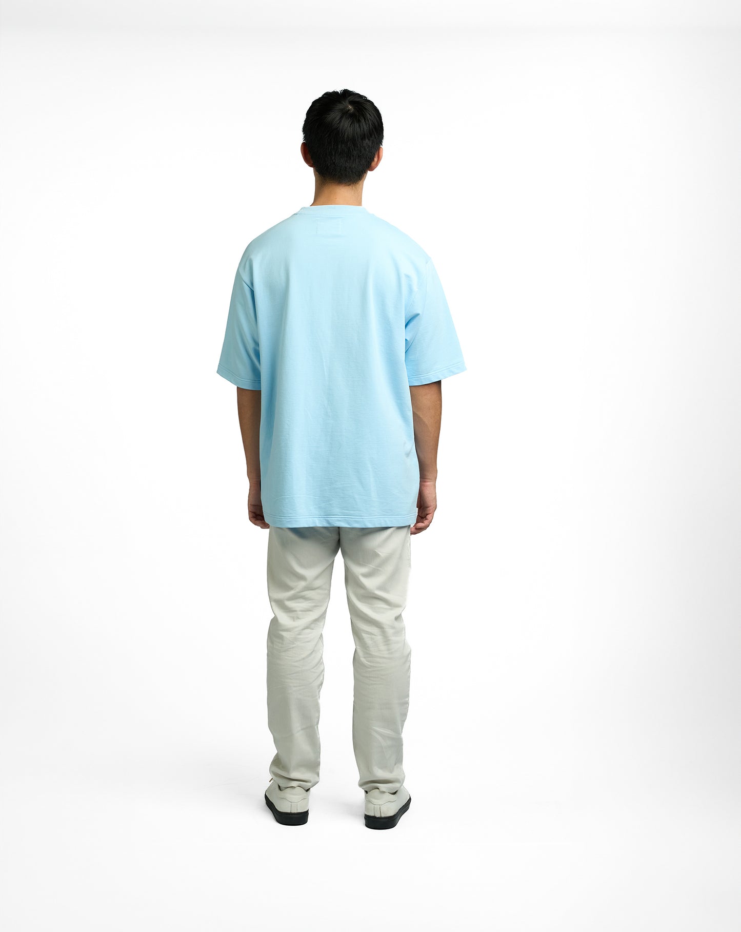 MADE TO WORSHIP (POWDER BLUE) TEE