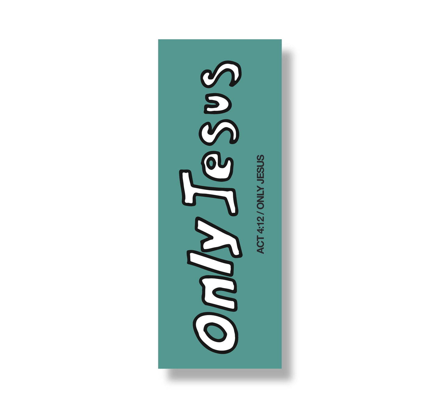 ONLY JESUS 1 BOOKMARK