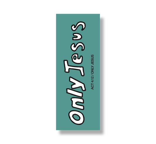 ONLY JESUS 1 BOOKMARK