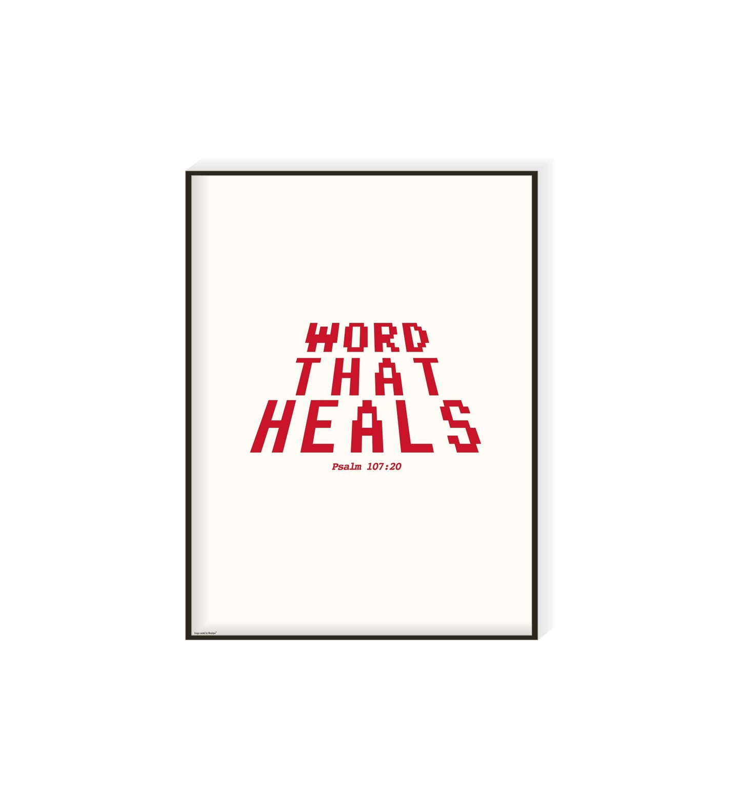 WORD THAT HEALS WALL ARTS