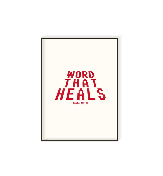 WORD THAT HEALS WALL ARTS