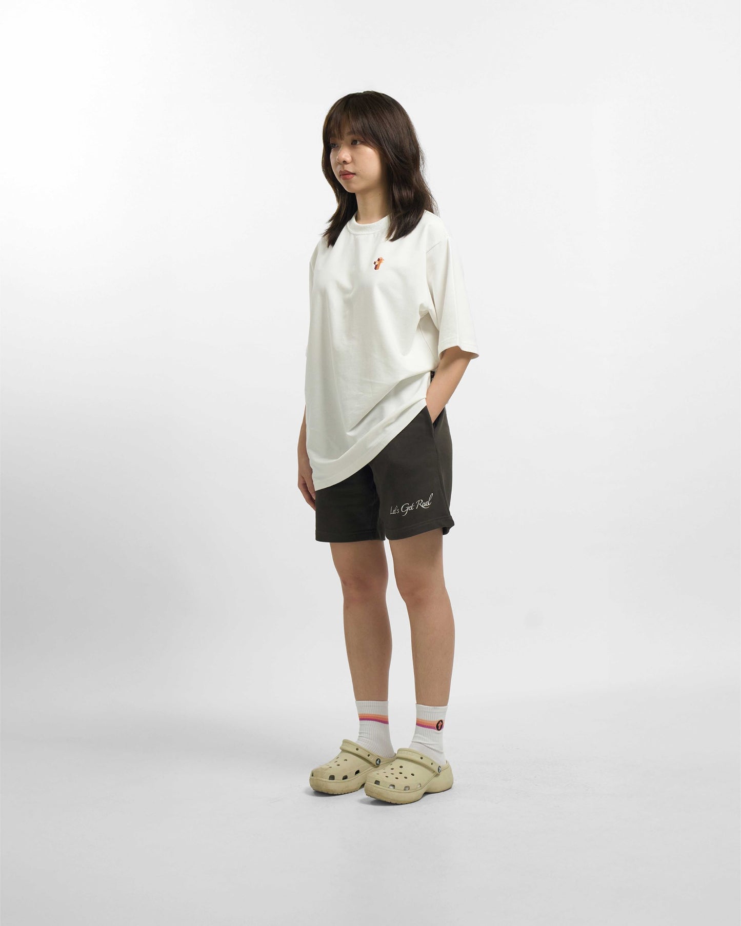 CHOOSE PRAYER - PEACH (LET'S GET REAL) TEE