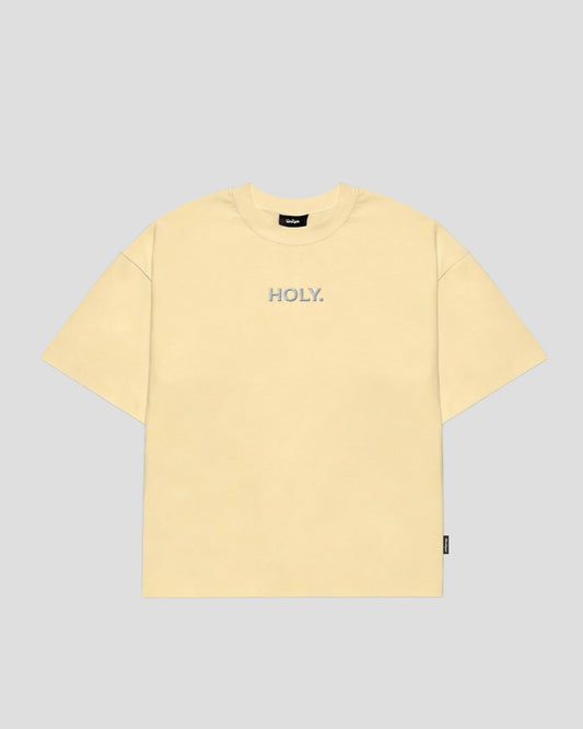 HOLY. TEE x WORSHIPER (CREAM YELLOW)