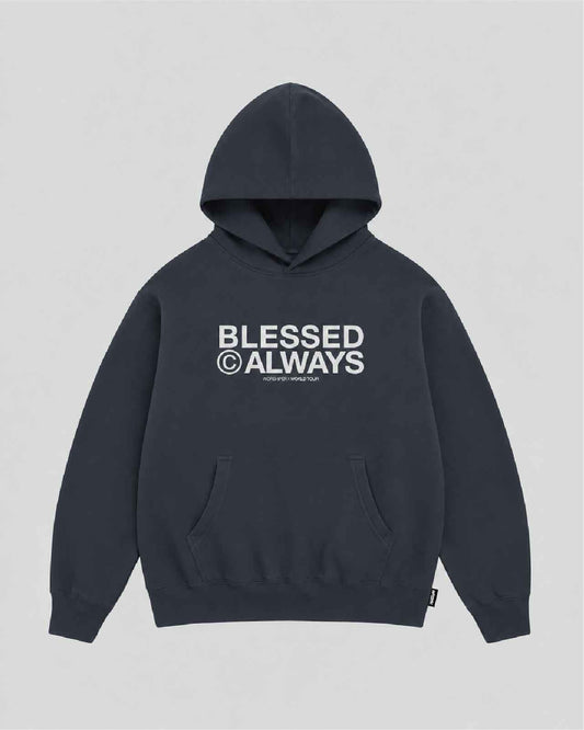 BLESSED ALWAYS (GREY BLUE)