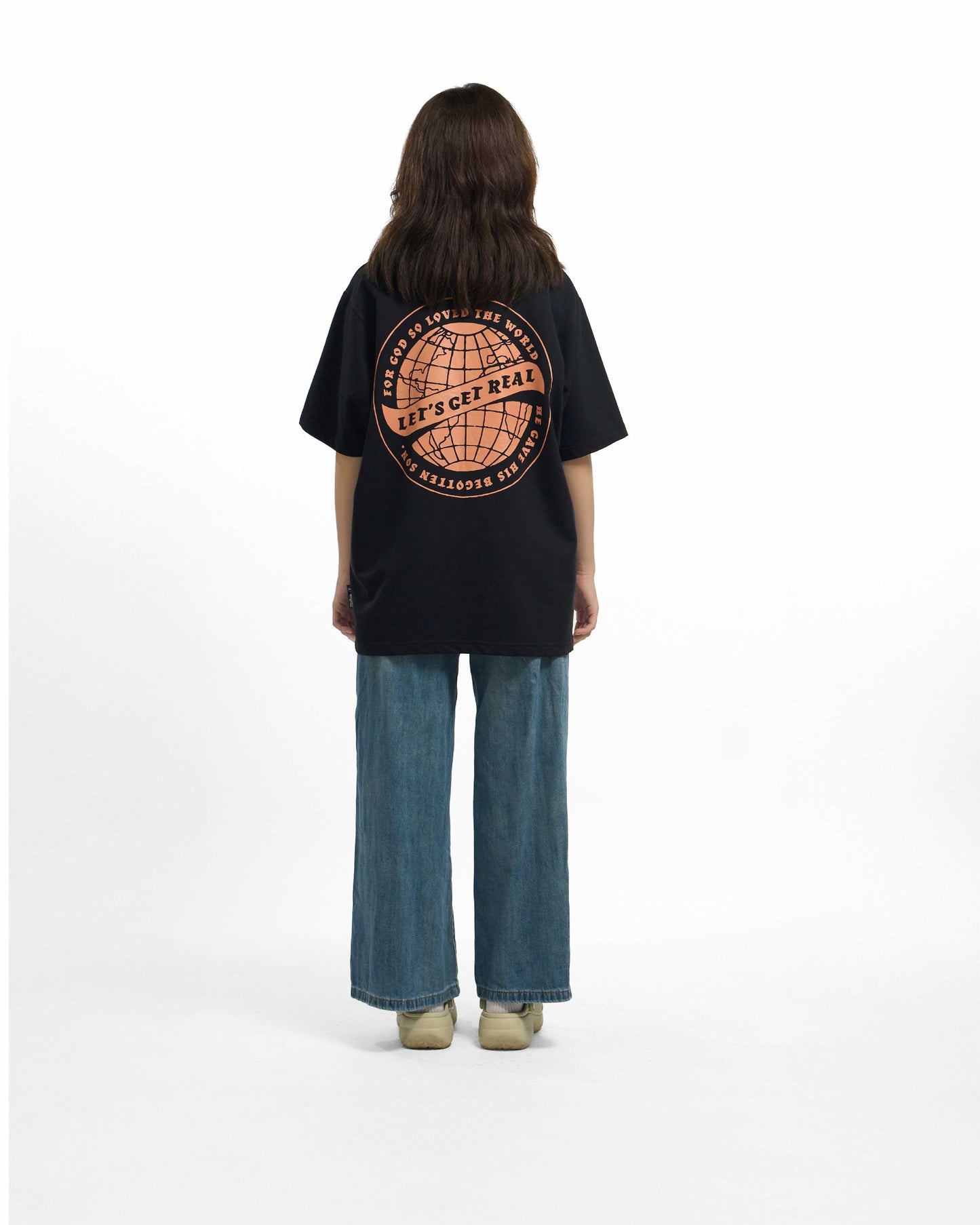 LET'S GET REAL GLOBE TEE